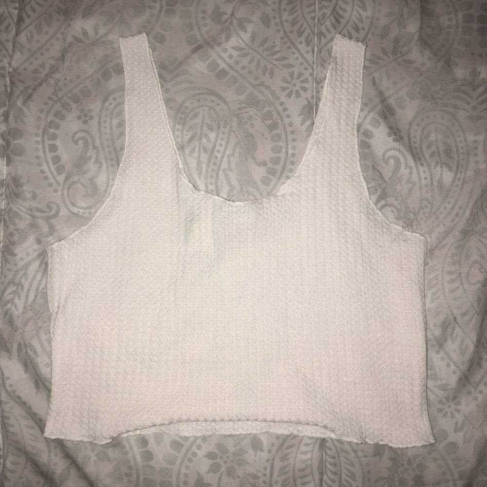 White tank top